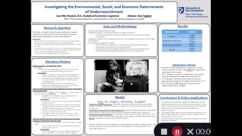 Thumbnail for Determinants of Undernourishment