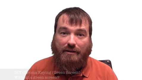 Thumbnail for DIY Media - Using Zoom to Green Screen