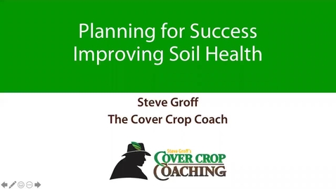 Thumbnail for NHVBGA - 14 Mar 2020 - Steve Groff, Soil Health