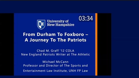 Thumbnail for From Durham to Foxboro – A Journey to the Patriots