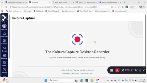 Thumbnail for Kaltura Capture recording - March 10th 2026, 7:13:26 pm