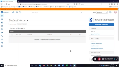 Thumbnail for Clip of Student Scheduling