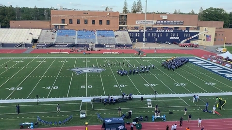 Thumbnail for entry UNH Wildcat Marching Band Pregame Show September 11, 2021