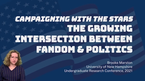 Thumbnail for Campaigning With The Stars: The Growing Intersection Between Fandom and Politics