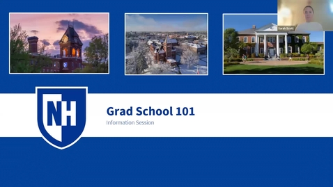 Thumbnail for Grad 101 for NNE/McNair 2025