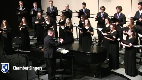 Thumbnail for entry UNH Chamber Singers, O Magnum Mysterium - F. Pouenc