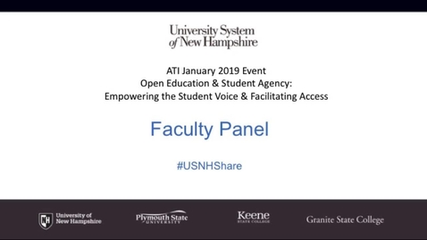 Thumbnail for faculty panel