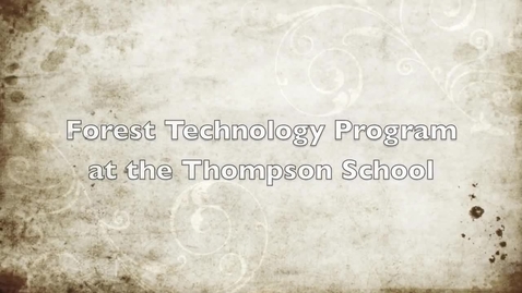 Thumbnail for Forest Technology Program