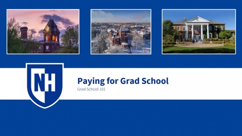 Thumbnail for entry Paying for Grad School