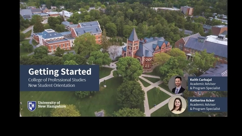 Thumbnail for Getting Started Webinar 