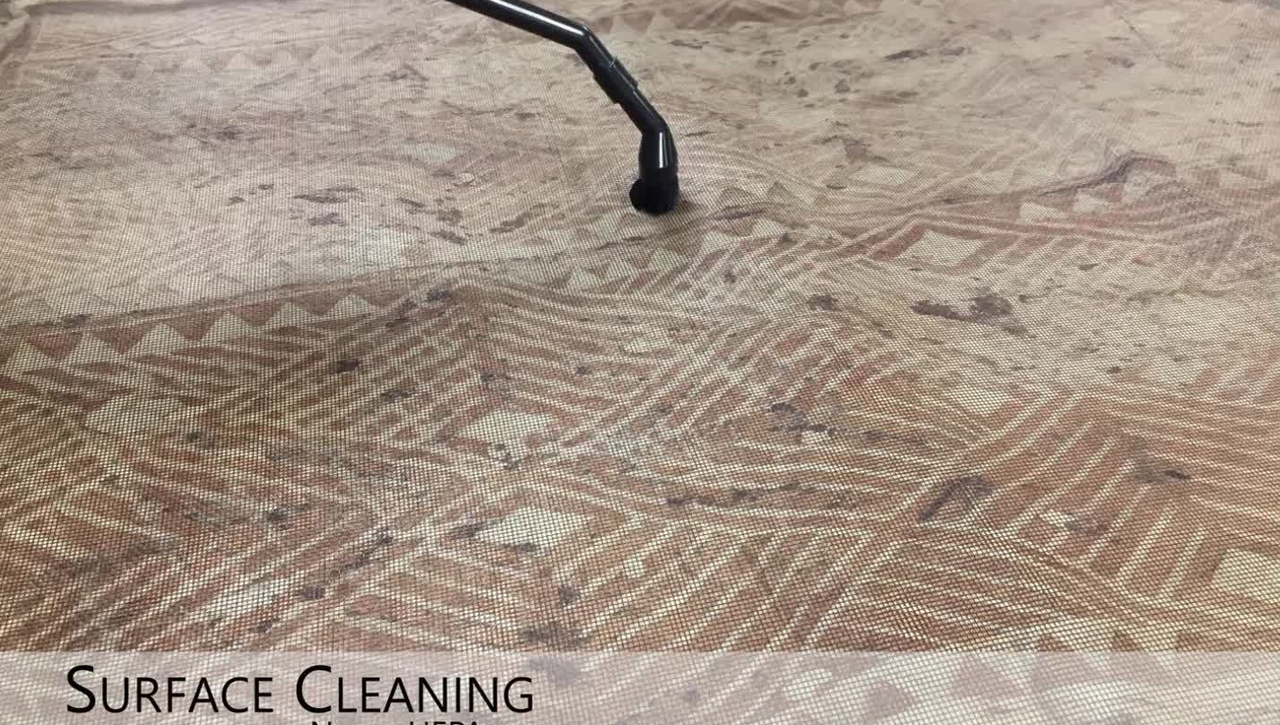 Barkcloth Conservation Treatment