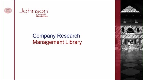 Thumbnail for Company Research
