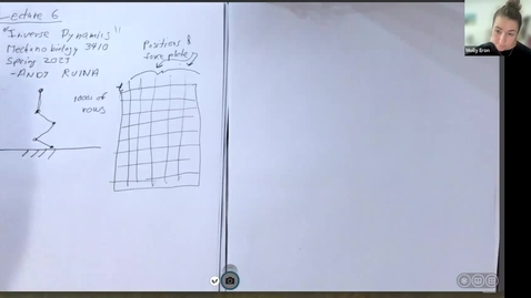 Thumbnail for Lect. 6, &quot;Inverse Dynamics&quot;,  Mechanobiology 3410, Spring 2023