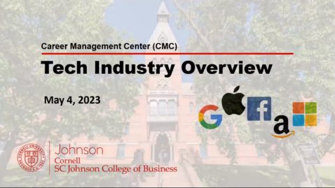 Thumbnail for Tech Industry Overview