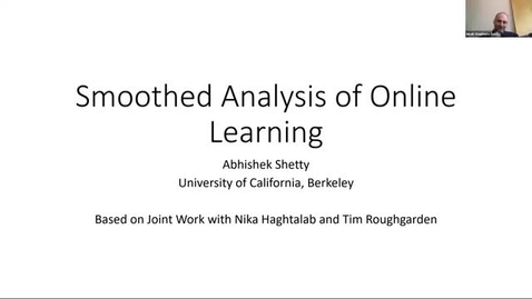Thumbnail for 3.1.21 Abhishek Shetty, University of California, Berkeley