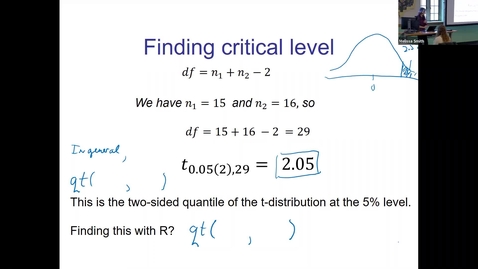 Thumbnail for Live Lecture with Dr Smith -- Intro Stats
