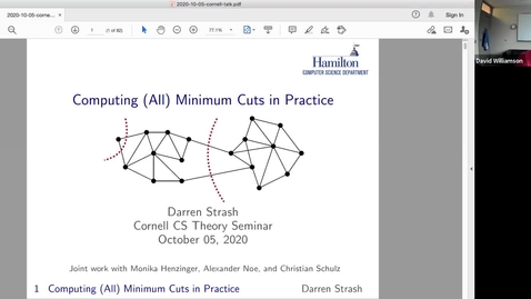 Thumbnail for 10.5.20 Darren Strash, Hamilton College