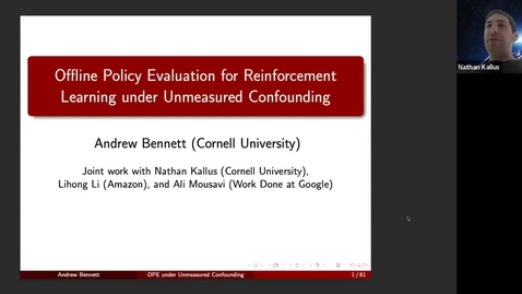 Thumbnail for entry 12.3.21 Andrew Bennett, Cornell University