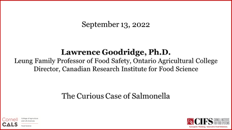Thumbnail for The Curious Case of Salmonella