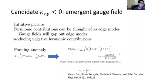 Thumbnail for entry Informal Theory Seminar