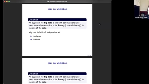 Thumbnail for ORIE 4741 Lecture 8/26/2021 Introduction