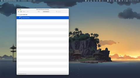 Thumbnail for NVDA testing via remote desktop