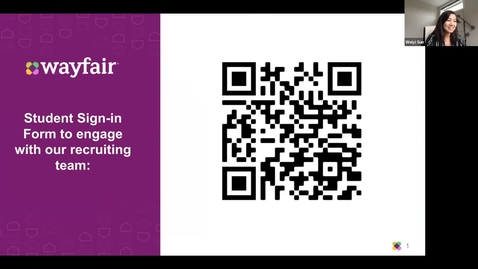 Thumbnail for 9.17.21 Weiyi Sun, Wayfair