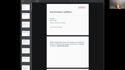 Thumbnail for ORIE Colloquium: Kuang Xu (Standford), April 13, 2021