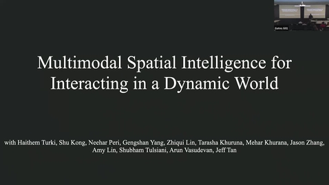 Thumbnail for CS Fall 2024 Colloquium - Deva Ramanan 