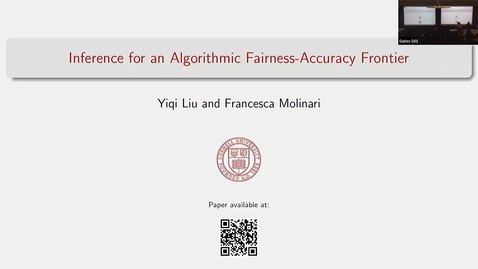 Thumbnail for CS Fall 2024 Colloquium - Francesca Molinari
