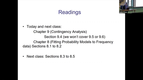 Thumbnail for Live Lecture with Dr Smith -- Intro Stats