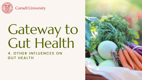 Thumbnail for entry Gateway to Gut Health #4: Other influences on gut health