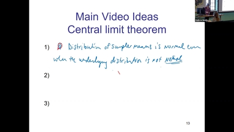 Thumbnail for Live Lecture with Dr Smith -- Intro Stats