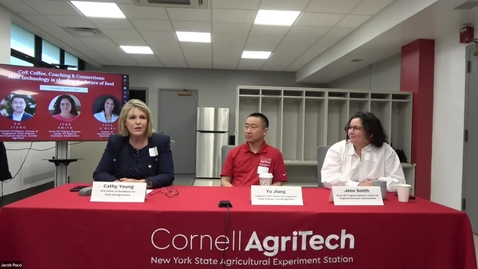 Thumbnail for How technology is shaping the future of food: CoE Coffee, Coaching &amp; Connections- Sept. 2023
