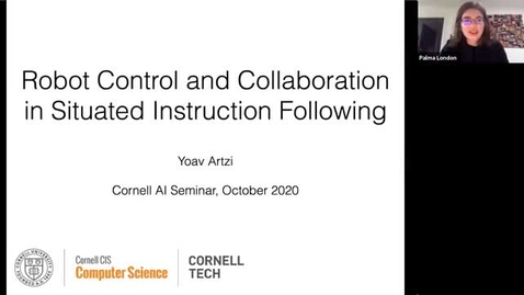 Thumbnail for 10.16.20 Yoav Artzi, Cornell University