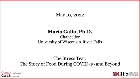 Thumbnail for The Stress Test: The Story of Food During COVID-19 and Beyond