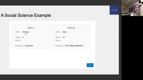 Thumbnail for Using Qualtrics Conjoint Analysis in Analyzing Individuals’ Underlying Preferences Fall 2021