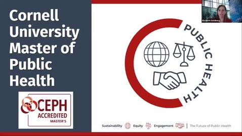 Thumbnail for Cornell MPH Virtual Fair April 7