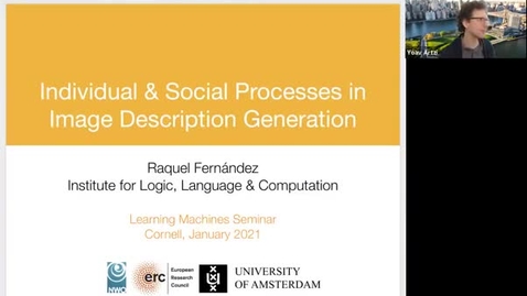 Thumbnail for 2.19.21 AI Seminar/LMSS-  Raquel Fernández, University of Amsterdam