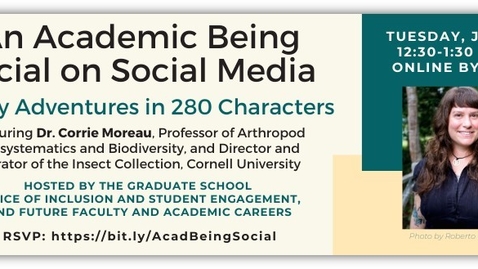 Thumbnail for entry An Academic being Social on Social Media.. or My Adventures in 280 Characters