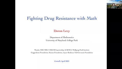 Thumbnail for CAM Colloquium - Doron Levy (4/16/21)