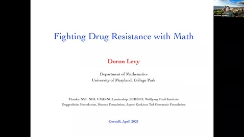 Thumbnail for entry CAM Colloquium - Doron Levy (4/16/21)