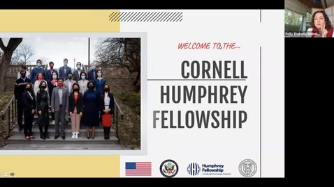 Thumbnail for entry 2021-22 Humphrey Fellows Welcome Session