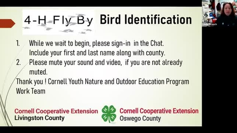 Thumbnail for 4-H Fly By- Bird Identification