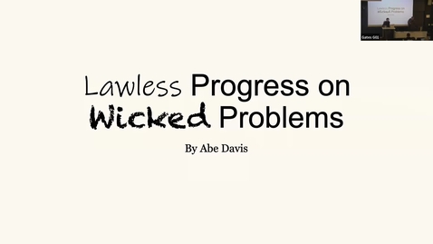 Thumbnail for CS Fall 2025 Colloquium - Abe Davis