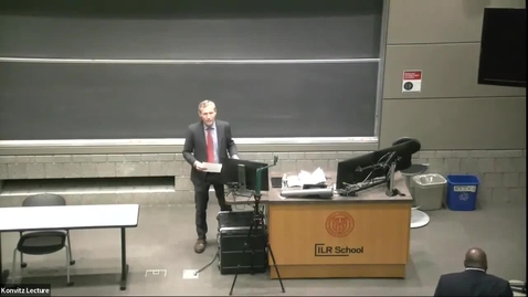 Thumbnail for New Voices and New Venues: Organizing Against the Assault on Democratic Principles - 2022 Milton R. Konvitz Lecture