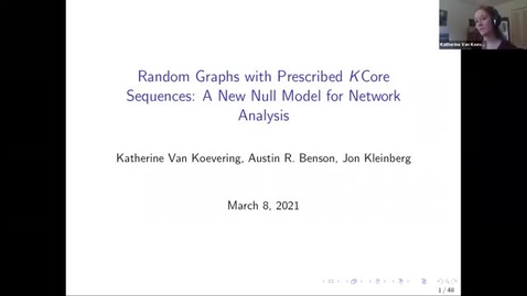 Thumbnail for entry 3.8.21 Katherine Van Koevering, PhD Cornell University