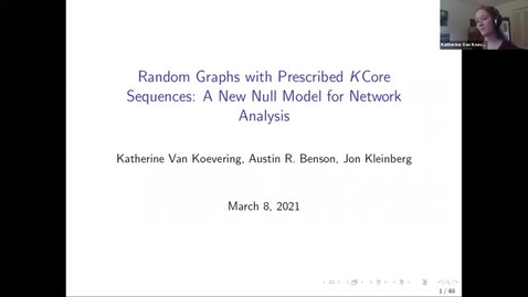 Thumbnail for 3.8.21 Katherine Van Koevering, PhD Cornell University