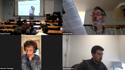 Thumbnail for ORIE Colloquium on 9/28/2021 - Daniel Freund (MIT)