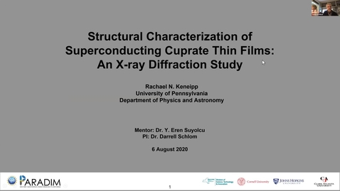 Thumbnail for Rachael Keneipp 2020 REU final presentation